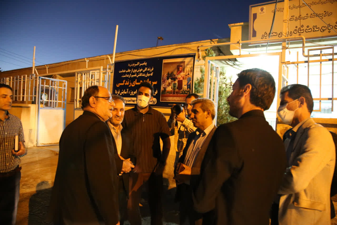 مرکز-خدمات-جامع-سلامت-محمدیار-میزبان-رئیس-دانشگاه-علوم-پزشکی